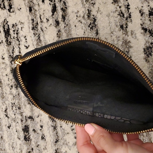 Gorjana snake pattern leather clutch pouch - Picture 5 of 5